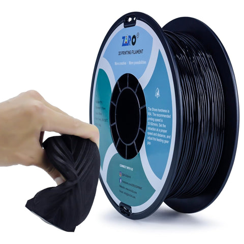 Ziro Flexible TPU 95A 1.75mm 3D Printer Filament