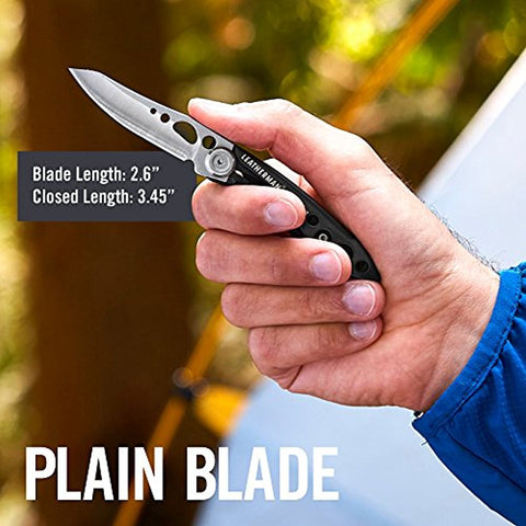 Leatherman Skeletool KB Knife w/ Bottle Opener & 420HC Straight Blade