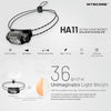 Flashlights & Headlamps - Nitecore HA11 Ultra-Lightweight Headlamp W/ Aux. Red Beam (240 Lumens | 1xAA)
