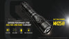 Flashlights & Headlamps - Nitecore MH25S, 551 Yard Long-Throw Rechargeable Flashlight (1800 Lumens | USB-C Rechargeable)