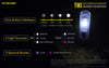 Flashlights & Headlamps - Nitecore TIKI Keychain Light W/ Aux. UV Beam (300 Lumens | USB Rechargeable)